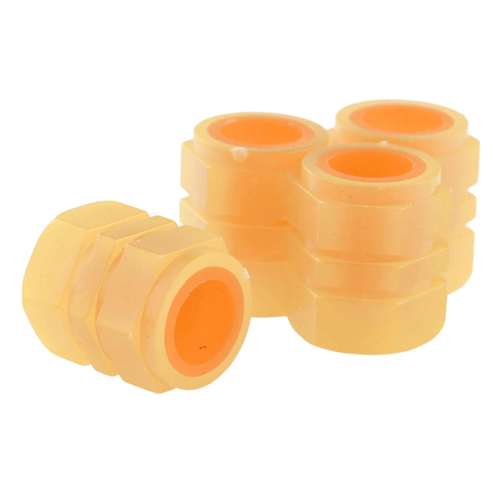 

Tire Air Valve Caps 4pcs Car Tire Cap Lights Up Car Glowing Tire Valve See description жовтий