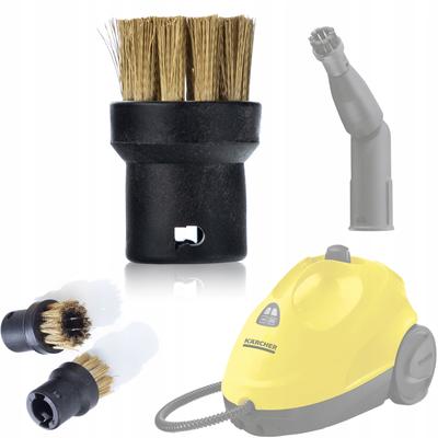 Rosfix Brosse en Laiton pour Nettoyeur Vapeur – Remplacement pour Karcher SC 1-6 | Poils Durables | Nettoyage Efficace des Saletés Incrustées