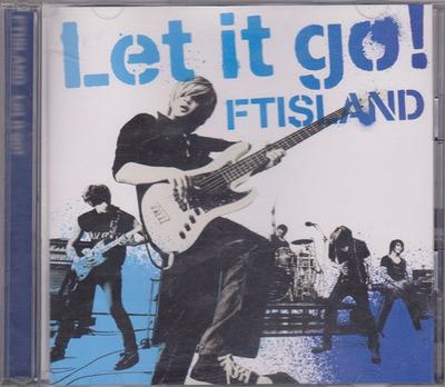 CD FTISLAND Let It Go WPZL303101 Warner Music Ja 2011 Japan Rock Gebraucht