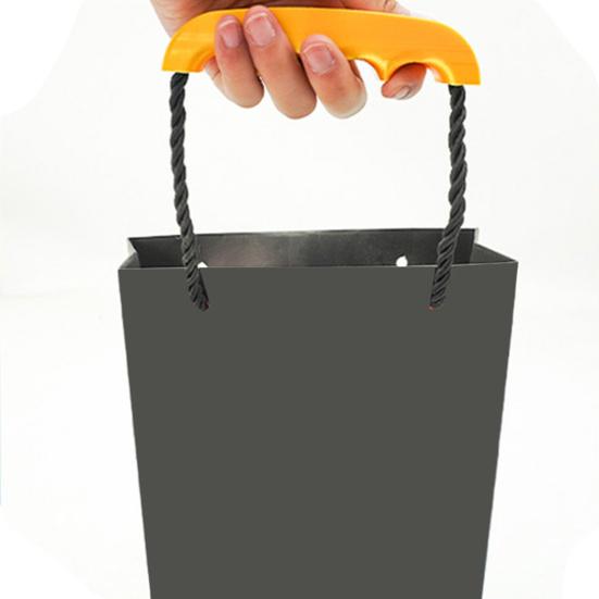 1/2 Peças Suporte para Sacola de Compras Design Ergonômico Dispositivo Portátil Antibeliscão Ferramenta de Alívio de Pressão nos Dedos Assistente de Sacola de Compras