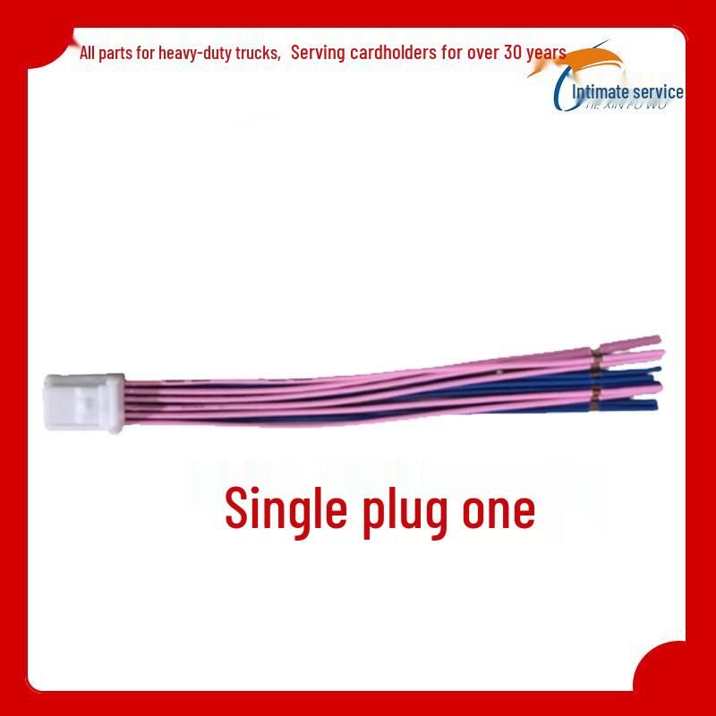 Shaanxi Delong M3000S/X5000 Rocker Switch: Emergency, Horn, Diff Lock, Light, Water Spray Switch with Plug