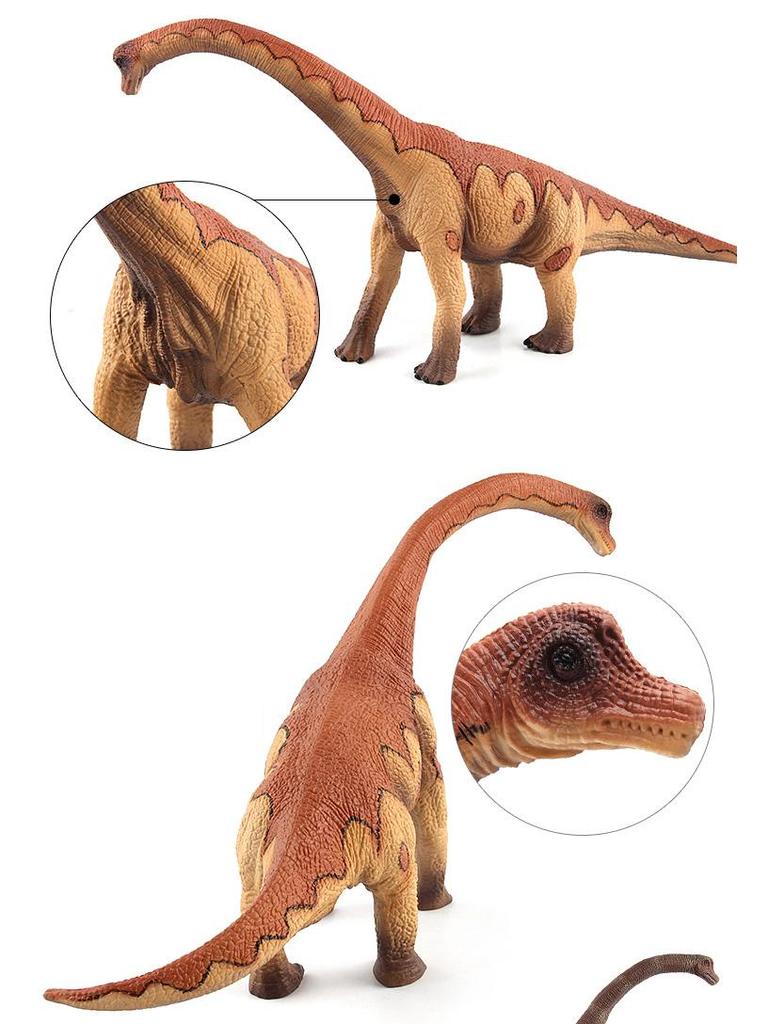 Popular Dinosaur World Figurine: Brachiosaurus, Brontosaurus, and Apatosaurus Models