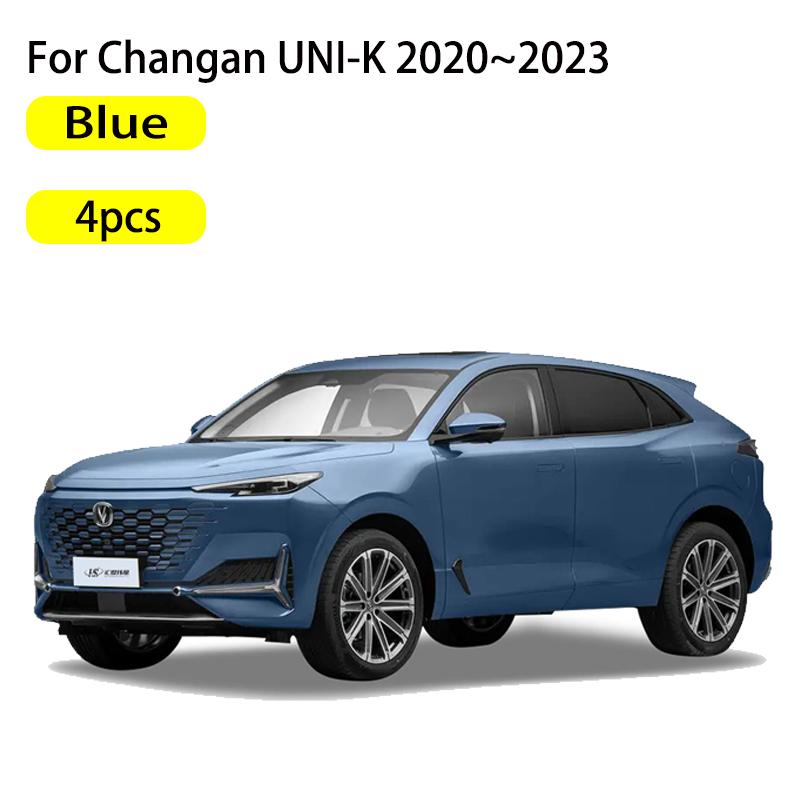4X Car MudFlaps Fender for Changan UNI K Accessories UNI-K UNIK ~2023 Mudguards Splash Guards Baking Paint Mud Flaps
