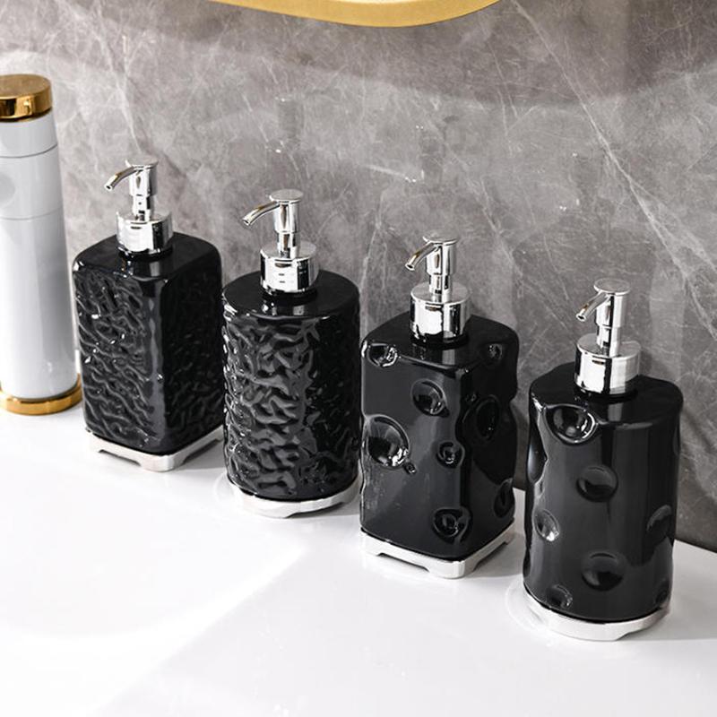 Soap Dispenser For Liquid Bathroom Empty Refill Subbottle Detergent Kitchen Press Type Hand Sanitizers Shower Gel Shampoo Bottle