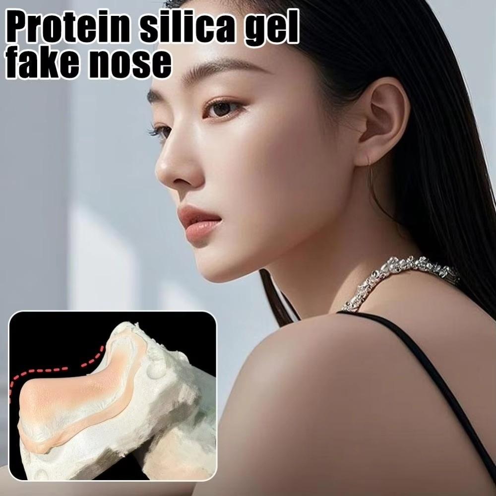 Protein Silicone Prosthetic Nose Realistic Face Prosthetic Professional-Grade Fake Nose  Halloween