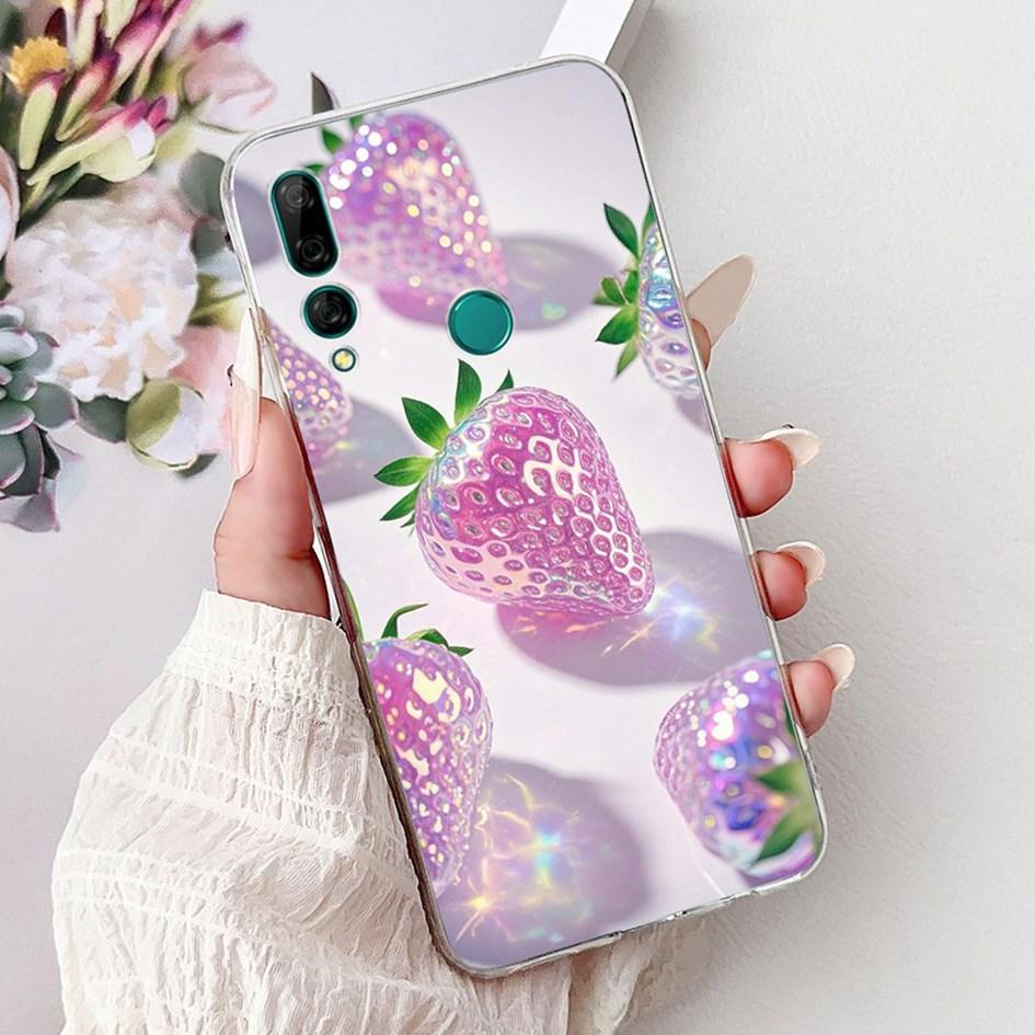 For Huawei Y9 2019 Case Y9 Prime 2019 Cover Cute Cartoon Lion Carp Soft Silicone Phone Covers For Huawei P Smart Z STK-LX1 Shell