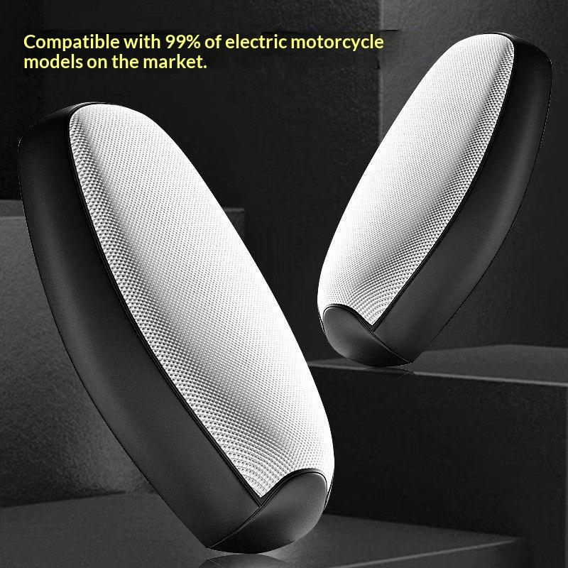 Electric Scooter Seat Cover Waterproof Sunproof Wear Resistant Leather All Season Riding Use