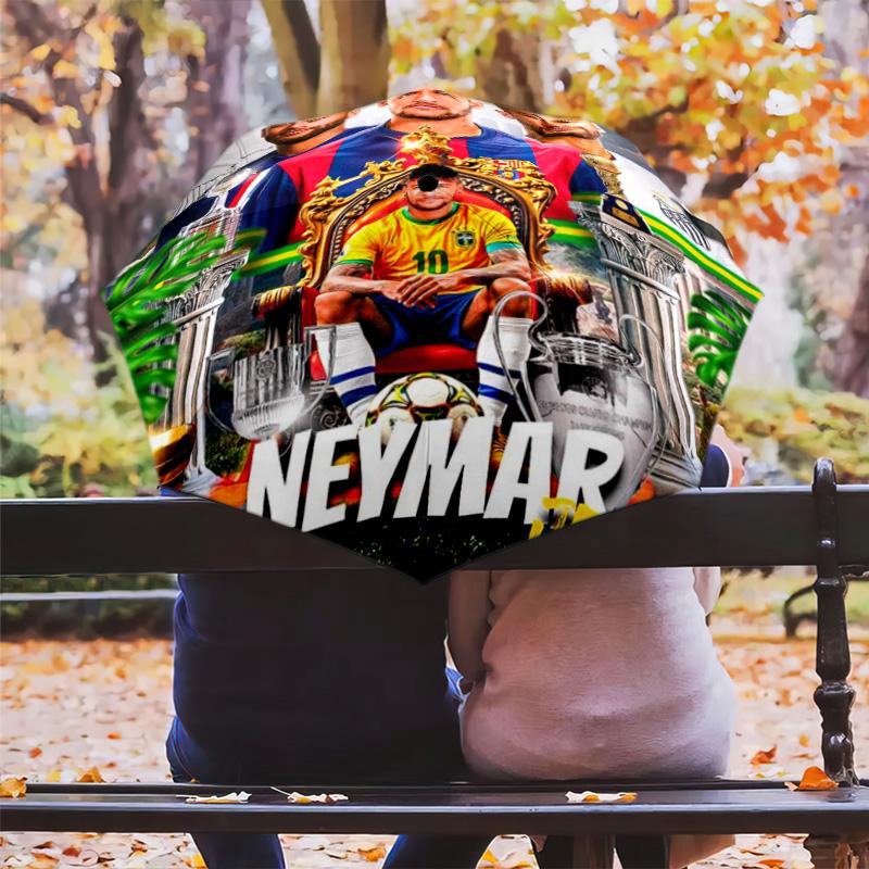 Legends Game: Messi's Journey Folding umbrella Umbrella 8 paraphenoid bones outdoor light printing