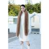 Faux Fox Fur Scarf All-match Faux Fur Scarf for Women Faux Raccoon Fur Neck Scarf for Winter