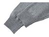 Men's Thick Woolen Hooded Pullover Sweater Coat - Solid Color for Autumn/Winter