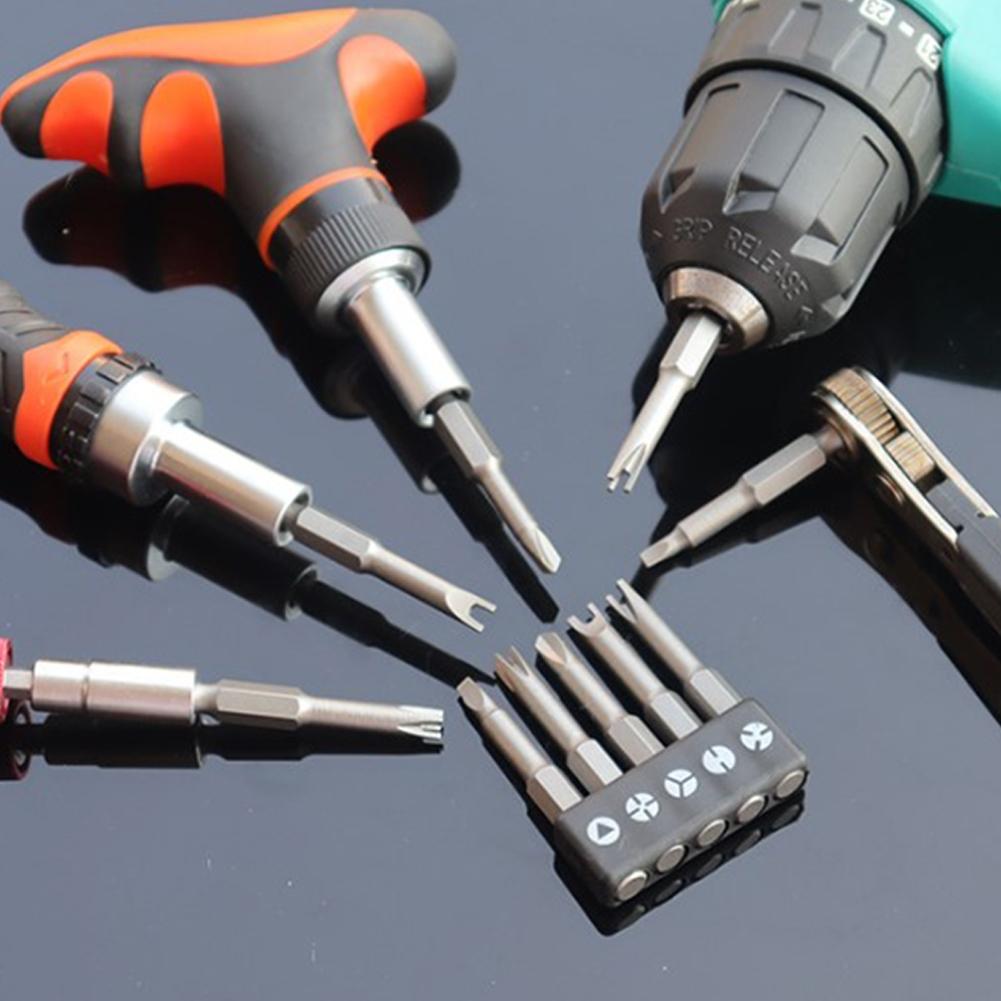 Screwdriver Bits Four Points Grey Inner Cross Screwdriver
