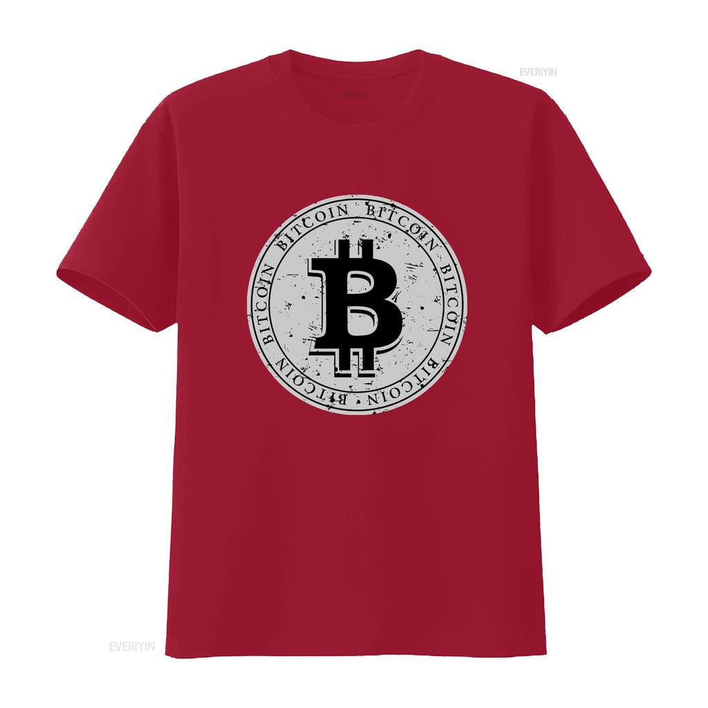 Bitcoin Miner Crypto Currency Traders Unisexs T Shirt Vintage Casual Unisex Designer Clothes Homme Stylish Soft Fashion