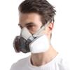 YHLB Reusable Brown Half Face Respirator 6200 Spray Mask Activated Carbon Filter Foam Nose Pad Anti-Dust Methyl Chloride