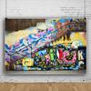 Old Graffiti Wall Grunge Portrait Photography Background Baby Birthday Backdrops Vinyl Photophone For Photo Studio Prop Decorate577