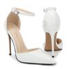 High Heels Pumps Fashion Red Black Heel D'Orsay Women Sandal Large Size 45 48 Spring Summer Office Party Shoes Female Hey Si Mey