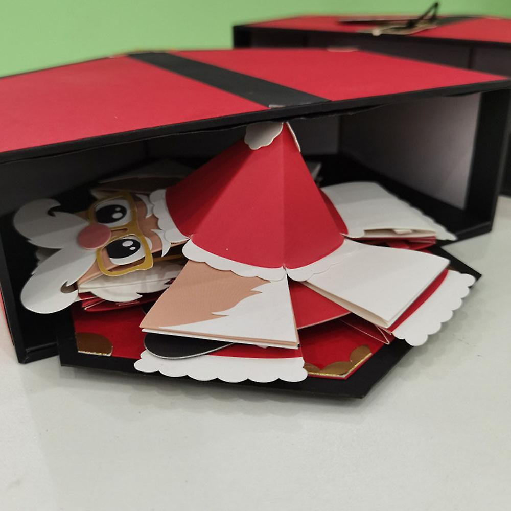 Christmas Surprise Bounces Toy sBox Festival Decorative Present Case for Party