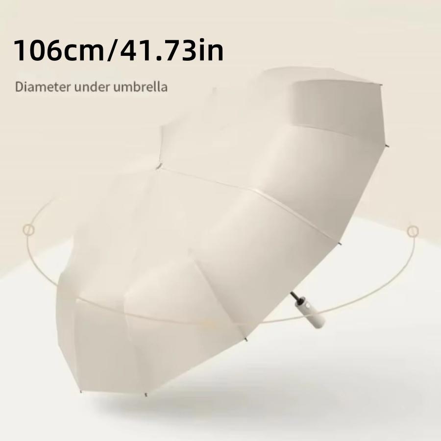 Super Large Foldable Umbrella With Anti UV and Sun Protection, Reinforced With 24 bones, Windproof and Waterproof Large