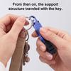 Kantoor bureauaccessoire Mini opvouwbare telefoonstandaard sleutelhanger, Draagbare telefoonhouder voor zak bureau, Huis Reizen