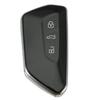 KDZA25 Fernbedienung Schlüsselhülle 3 Tasten Smart Key Card Case Für VW Golf 8 Auto Fernbedienung Schlüsselgehäuse