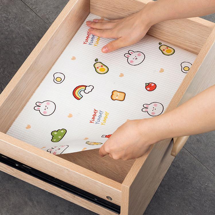 Waterproof, Oilproof, Thickened Drawer Liner Paper - Moistureproof, Customizable Mat for Kitchens & Wardrobes