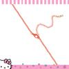 Hello Kitty Sanrio Pave Crystal Pendant Necklace for Women, Officially Licensed, 16-inch + 3-inch Glitter Necklace, Enamel Plated, Gold Plated,