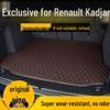 Renault Kadjar Rear Trunk Mat - Thickened, High-Edge, Non-Slip, Wear-Resistant