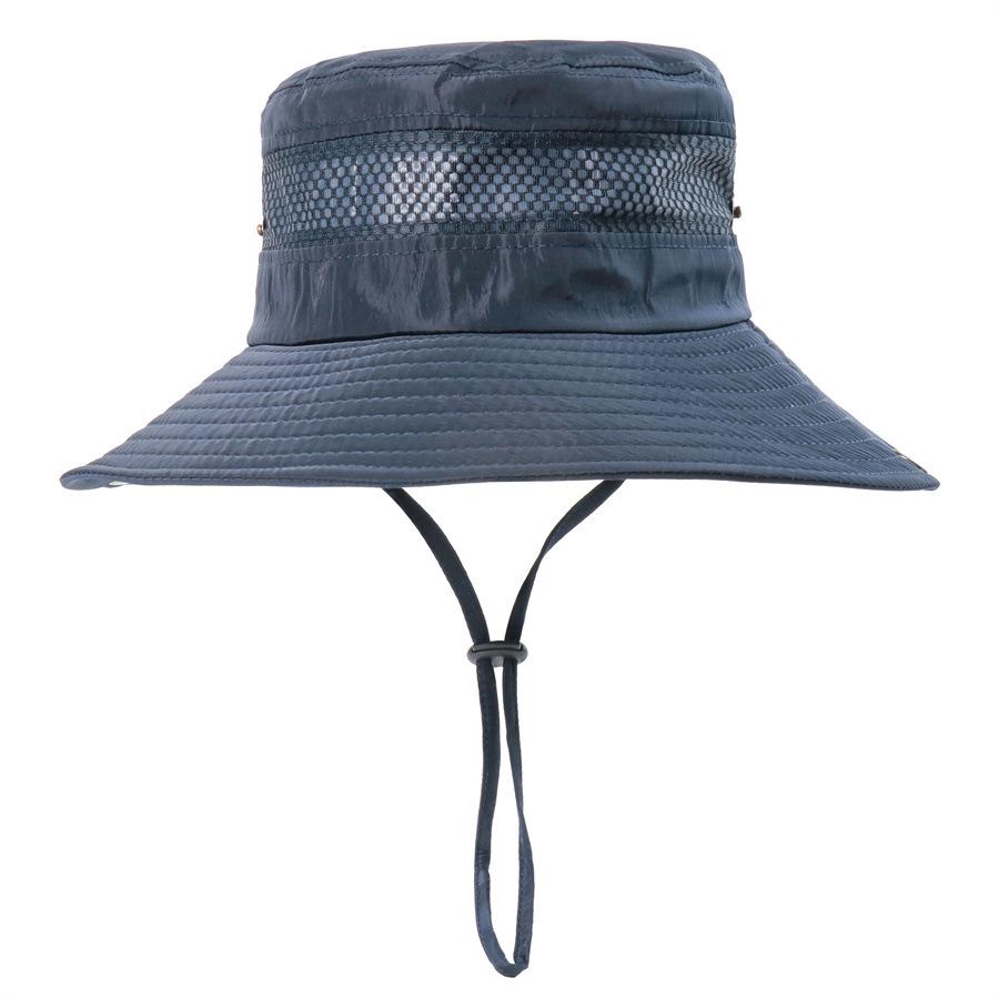 New men's and women's bucket hat big edge sun hat outdoor mountaineering sun protection fishing hat quick drying sun hat
