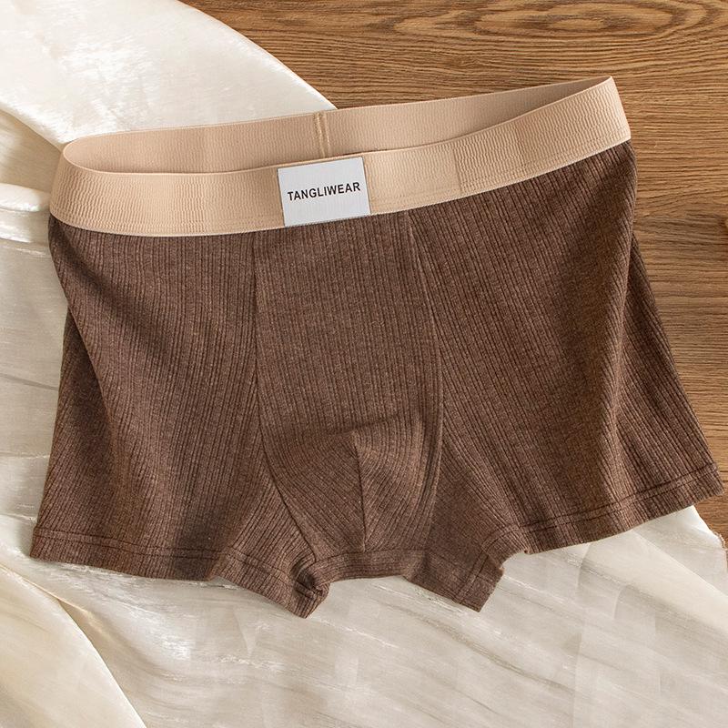 2025 Starry Sky Men's Pure Cotton Antibacterial Boxer Briefs - Soft, Breathable, Sweat-Absorbent Fabric