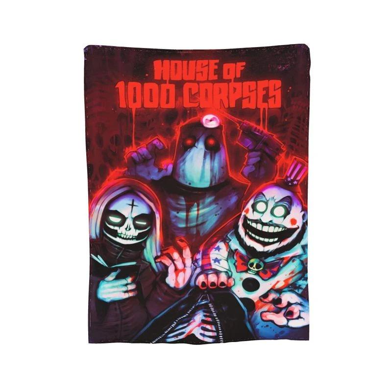 Halloween Themed Blanket Soft And Warm Flannel Blanket Office Travel Blanket Blanket