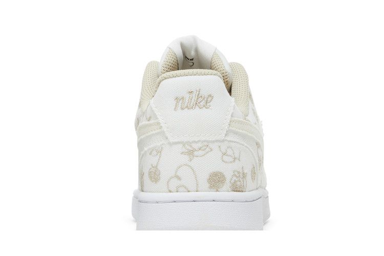 Women's Sneakers Nike Court Vision Low Valentine's Day (Women's) Summit White/White/Rattan/Natural