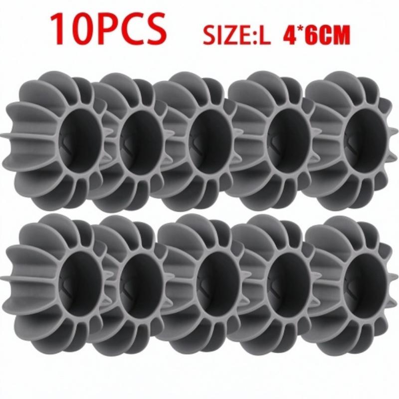 10/20Pcs Laundry Ball Reusable Silicone Clothes Hair Cleaning Tools Pet Hair Remover Washing Machine Cat Hair Catcher Laundry
