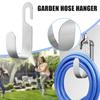 Stainless Steel Garden Hose Holder Heavy Duty Hose Storage Rack Hose Hanger  For Home Garden Yard