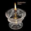 3Pcs Alloy Cotton Thread Oil Lamp Wick Tubes Replacement For Diy Lighting Burner
