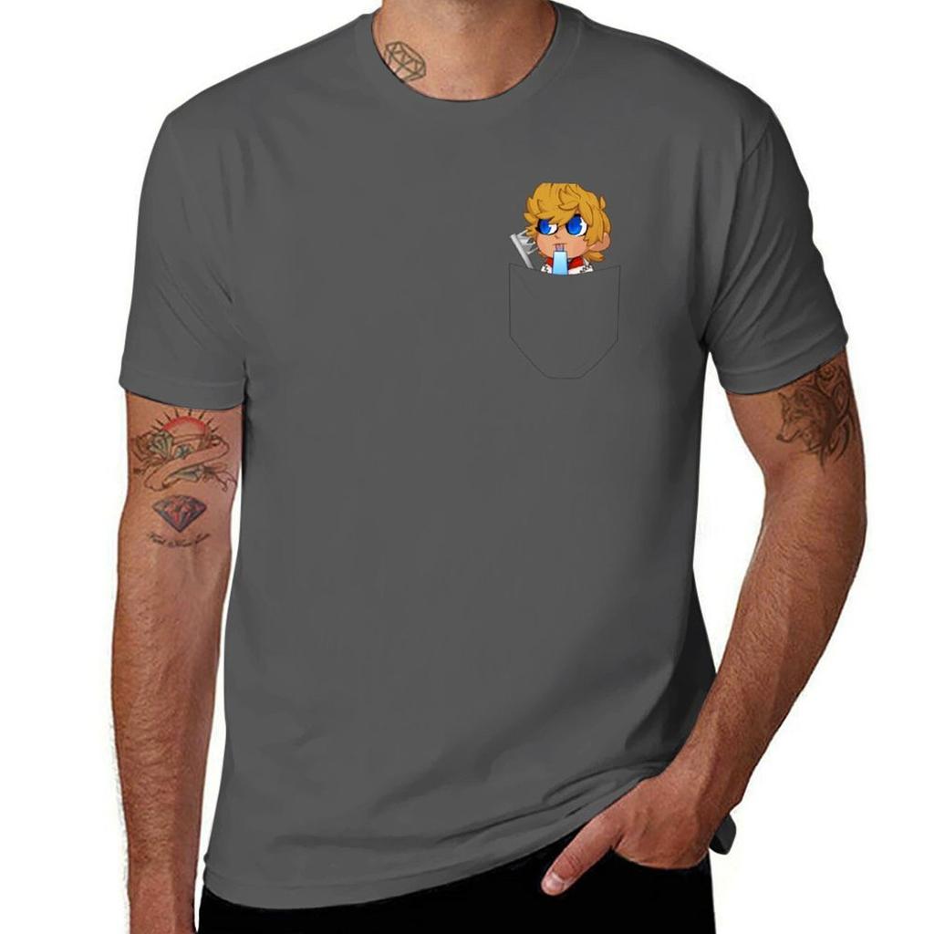 Taschen Roxas T-Shirt Lässiges Mode Print T-Shirt Top