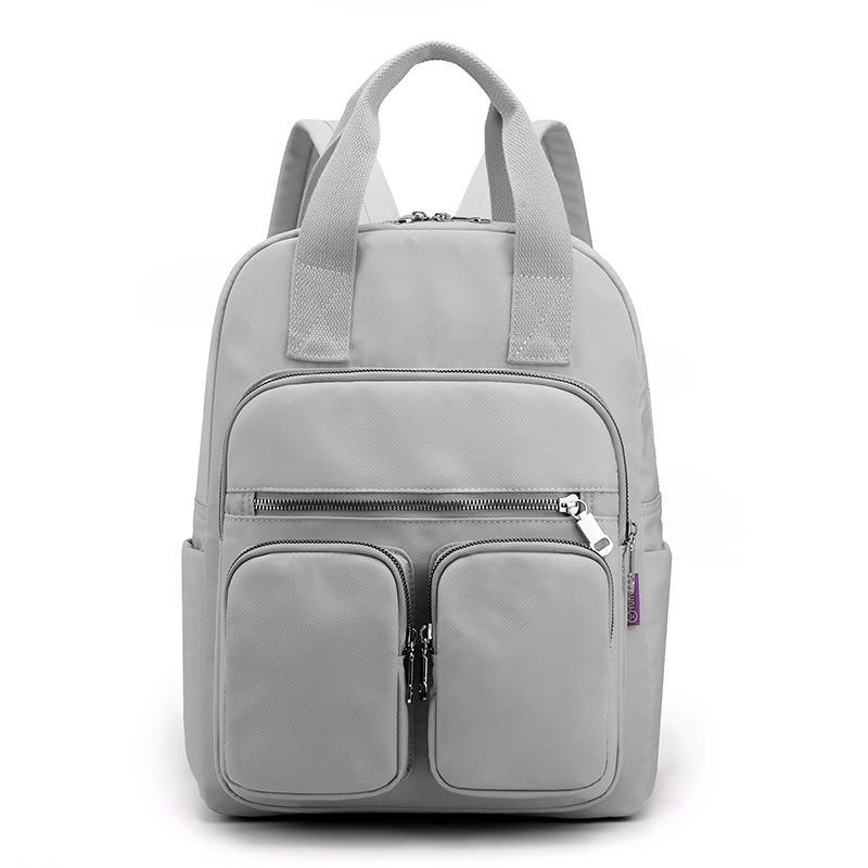 Women's Backpack Autumn Large-capacity Multi-pocket Nylon Cloth Leisure Travel Female College Student Book Backpack Schoolbag