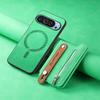 Magnetische abnehmbare 2-in-1 Leder-Kartenhülle für Google Pixel 10 9 Pro XL Pixel9 8 A 7A 8A 9A Pixel8 7 5G Reißverschlusstasche Rückabdeckung