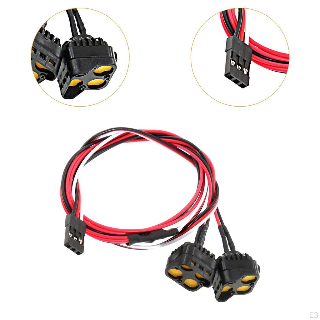 Headlight Three Dynamic Lighting Modes Repair RC Car LED Top Light Kit for 1/8 Vehicles