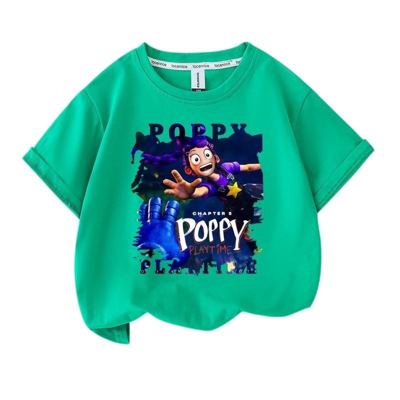 T-shirt a maniche corte multicolore per bambine Lily Lovebraids