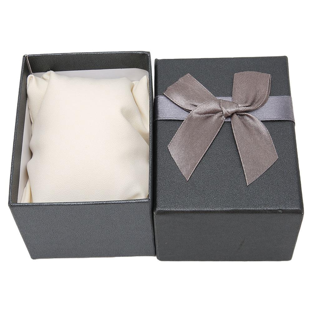 Kraft Paper Bowknot Decor Watch Gift Box Jewelry store watch display box