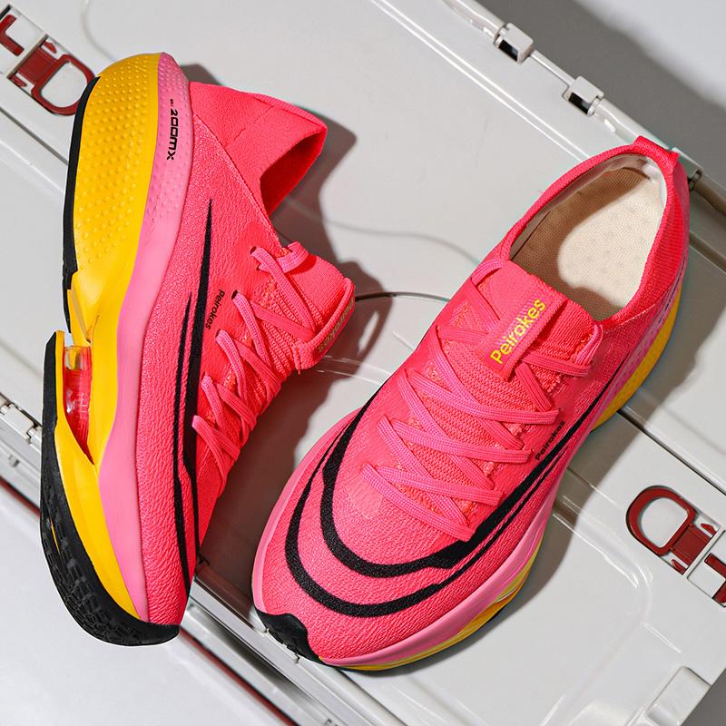 Foott Unisex Black Popular Fashion Heightening Trend Hollow Breathable Couple Sports Shoes Lightweight Non-Slip Large Size Casual Running Shoes Cm
