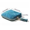 5-Layer Jewelry Storage Bag, Velvet Jewelry Pouch Bags for Watch Bracelet Rings Earring Crystal, Portable Travel Jewelry Case