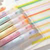 6pcs Vintage Color Scheme Highlighter Pen Set Laying Colors Fluorescent Magic Art Marker Liner for Drawing