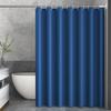 Pokročilá námořnická modrá jednoduchá moderní velmi jednoduchá jednobarevná koupelnový sprchový závěs koupelnový dělící závěs Vodotěsný PEVA mater