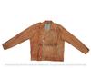 AL KHALID Men's Brown Suede Leather Jacket Men Motorcycle Biker Slim Fit Jacket