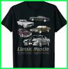 Classic American Muscle Cars TShirt 100 Cotton ONeck Summer Short Sleeve Casual Mens Tshirt Size S3XL