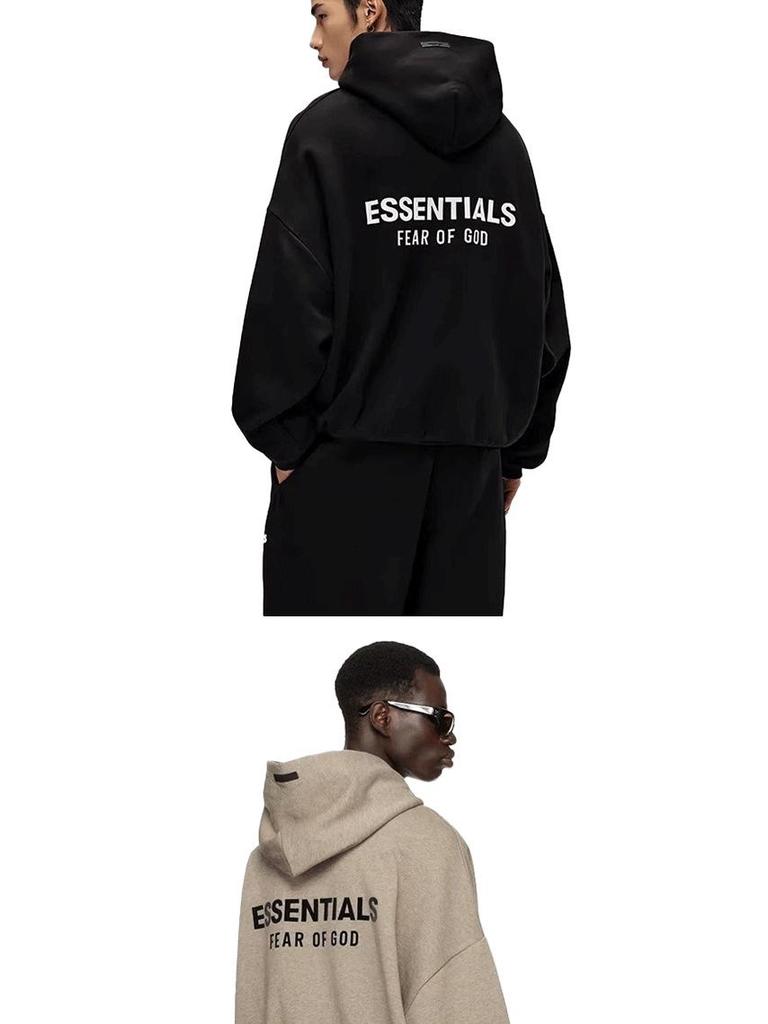 ESSENTIALS Heavyweight Fleece Hoodie - Trendy Cross-Border Hooded Sweatshirt