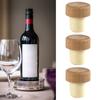 12Pcs Wine Cork T Shape Long Lasting Wood Strong Sealing Leak-proof Bottle Plug Stopper for Daily Use