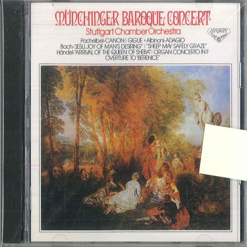 

CD KARL MUNCHINGER The joy of baroque music KICC8404 1997 Japan Classical Used