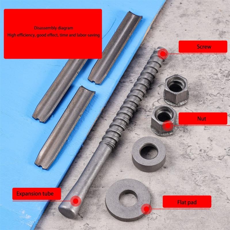 High Strength Removable Anchors for  Cores Drilling Applications Quick Installation Sturdy Carbon Steel