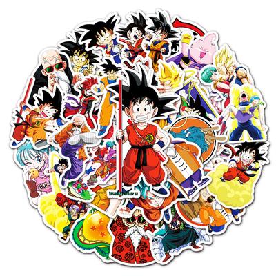 Samolepky Dragon Ball Anime pro Laptopy Skateboardy Motocykly Auta Kola Zavazadla